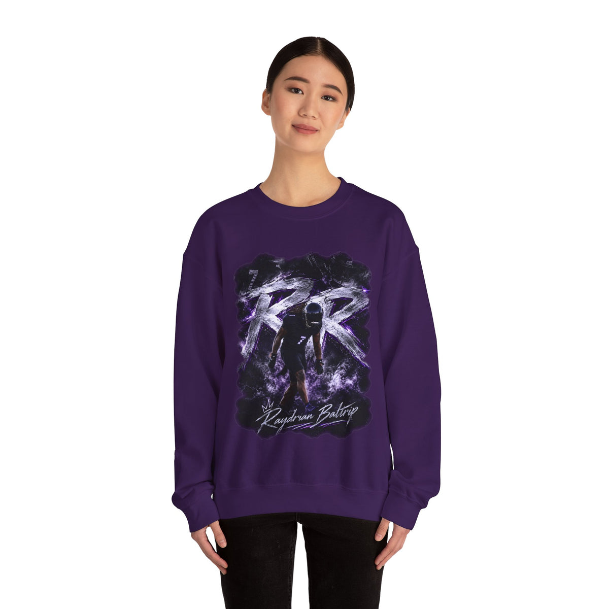 Raydrian Baltrip Big Initials Crewneck Sweatshirt