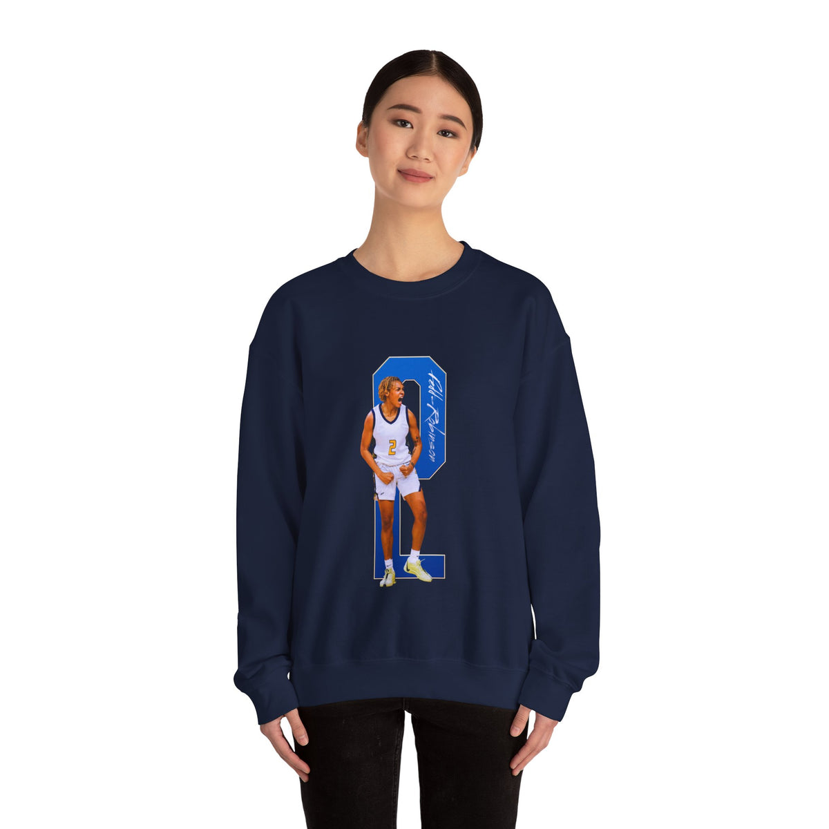 Faith Fedd-Robinson Player Icon Number Crewneck Sweatshirt