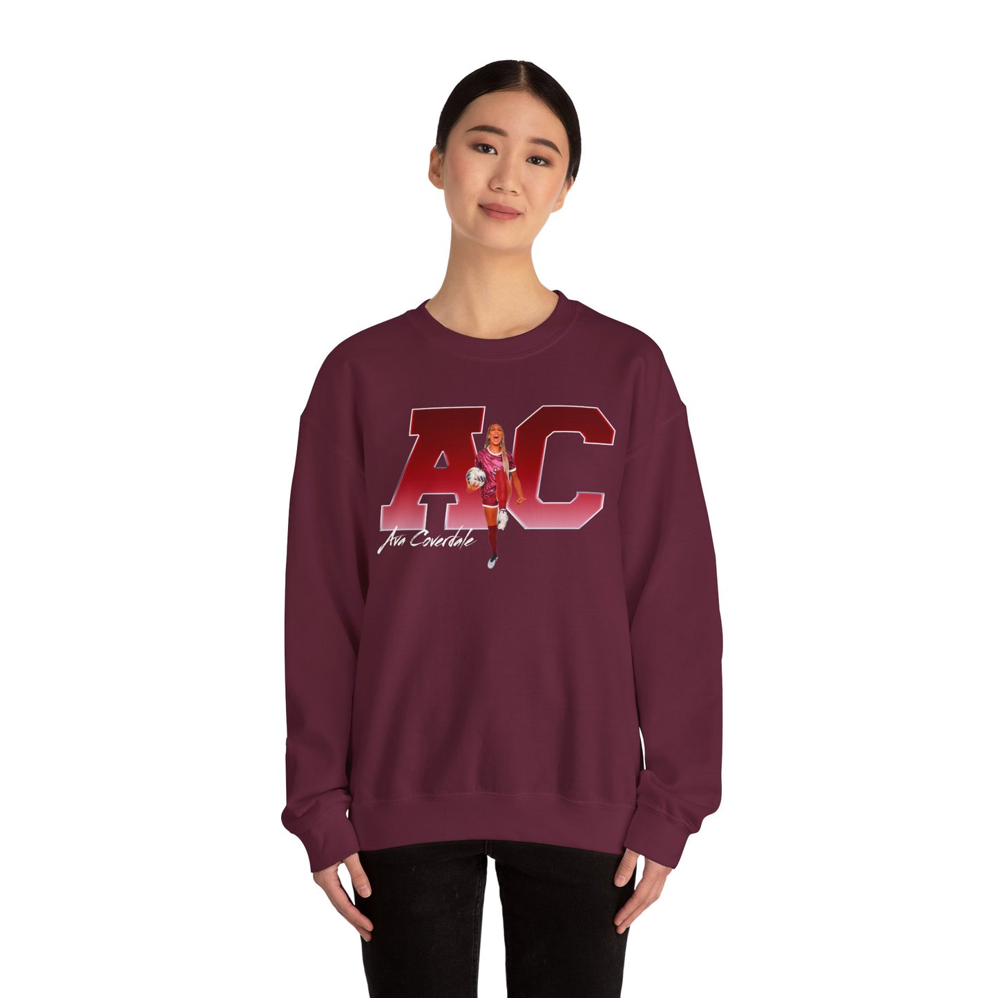 Ava Coverdale Big Initals Crewneck Sweatshirt