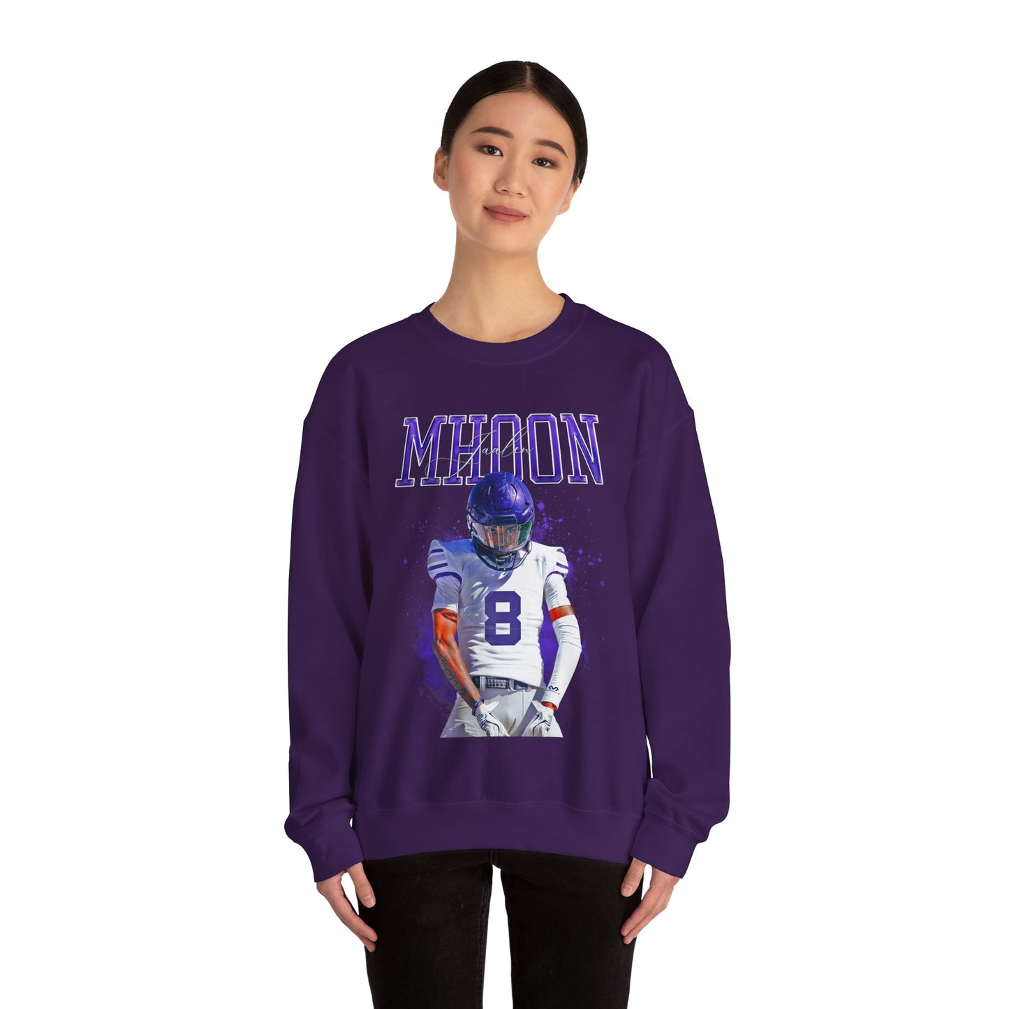 Jaalen Mhoon Splatter Crewneck Sweatshirt