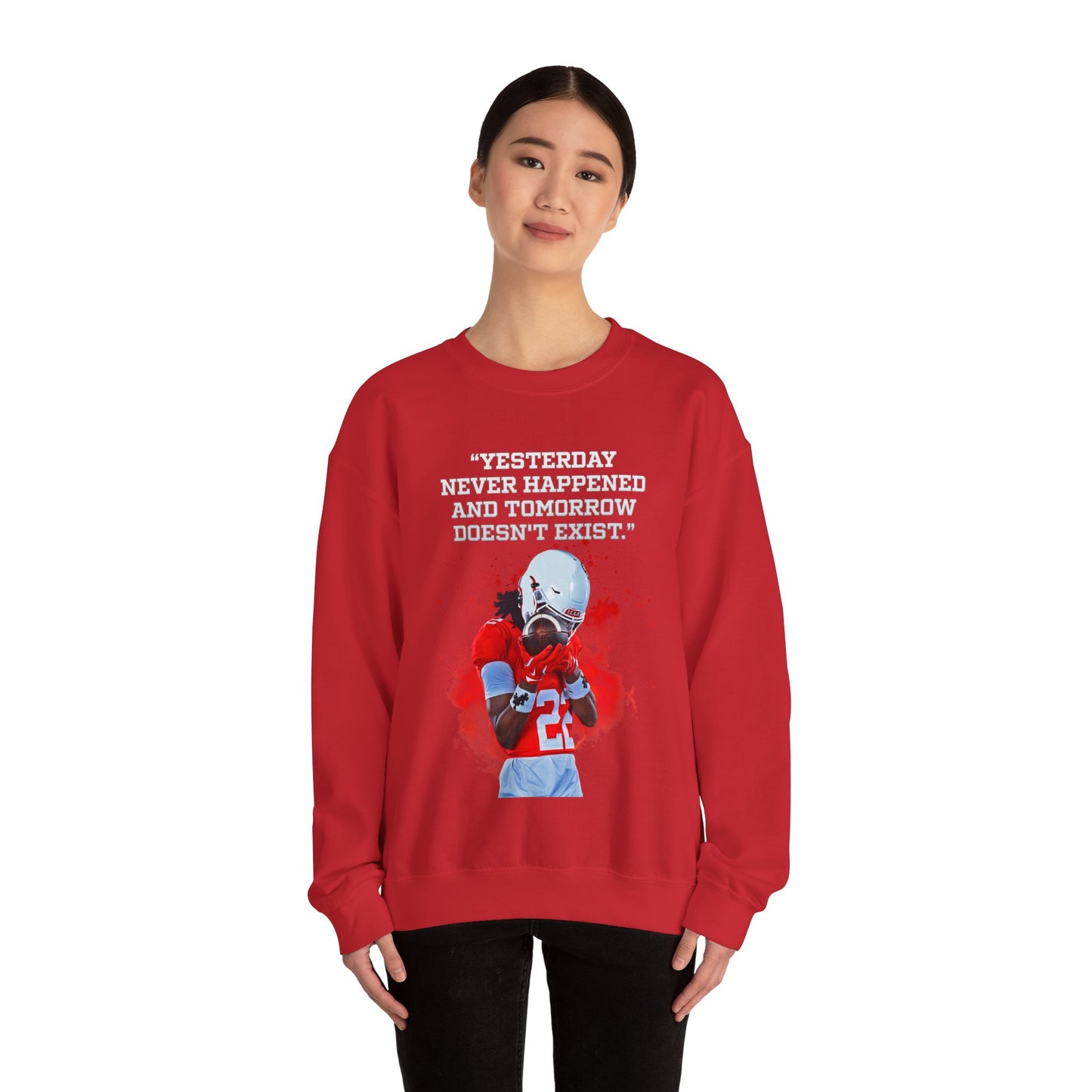 Devaon Holman Featured Quote Crewneck Sweatshirt
