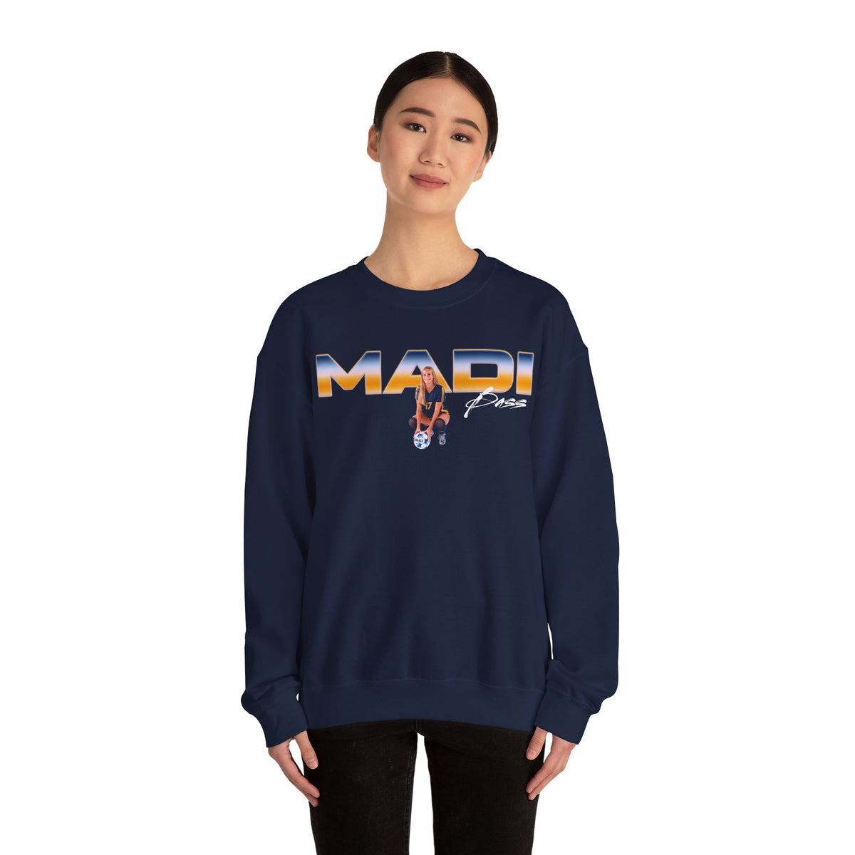Madi Bass Lowkey Crewneck Sweatshirt
