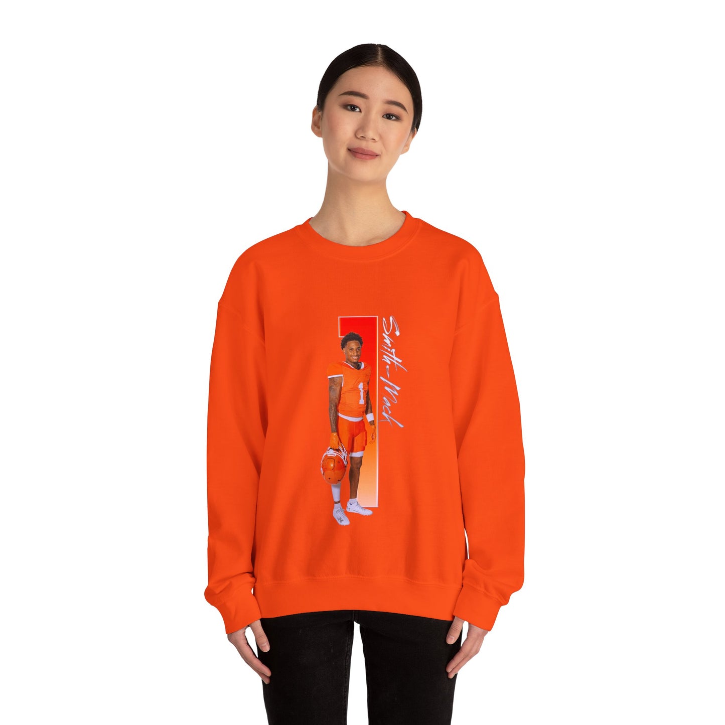 Aviyon Smith-Mack Player Icon Number Crewneck Sweatshirt