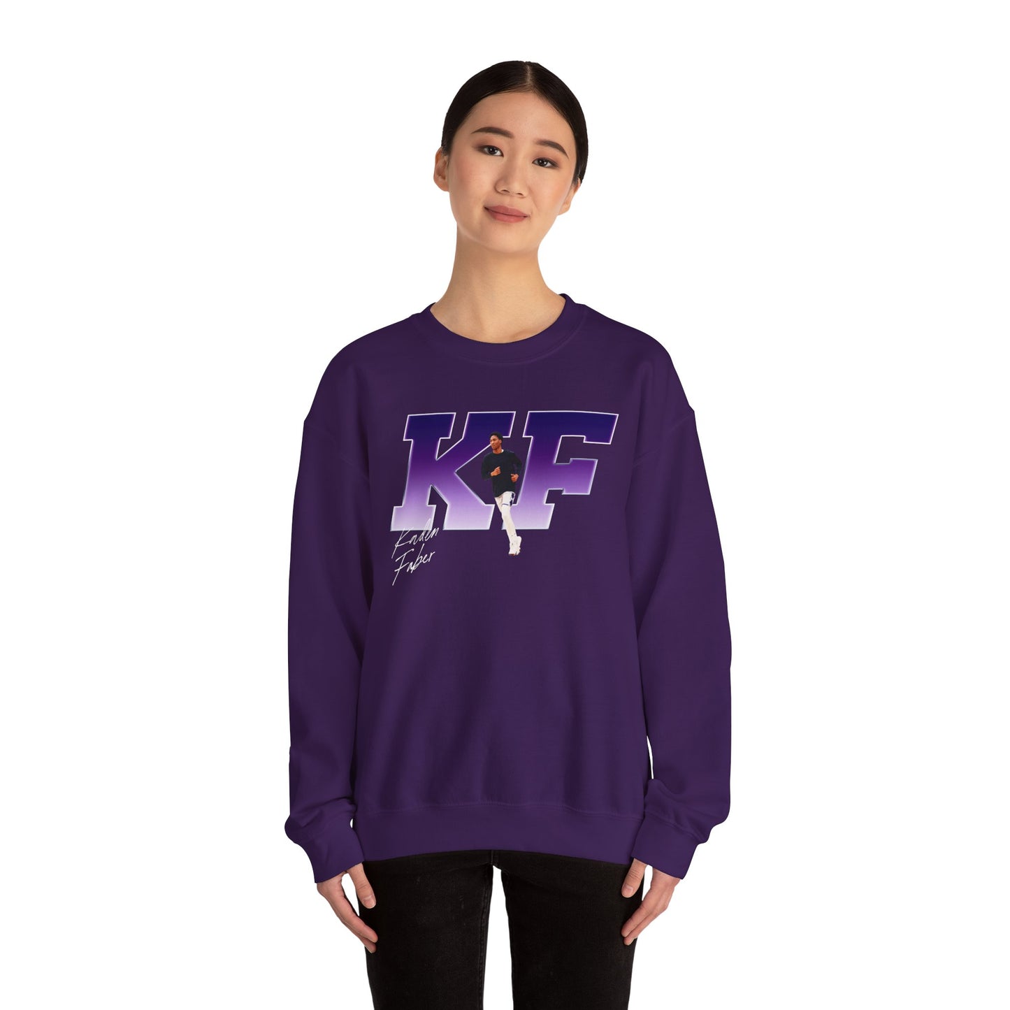 Kaden Faber Big Initials Crewneck Sweatshirt