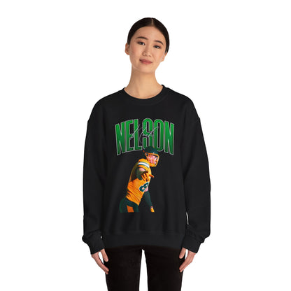 Noah Nelson Curved Combo Colored Crewneck Sweatshirt