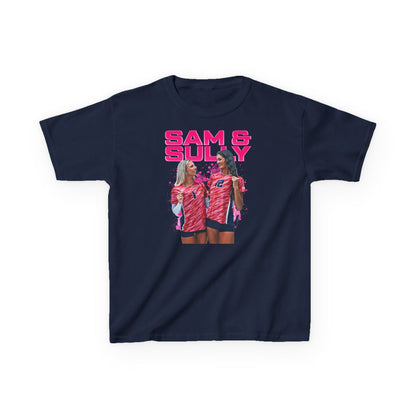 Sam & Sully Pink Kids Tee