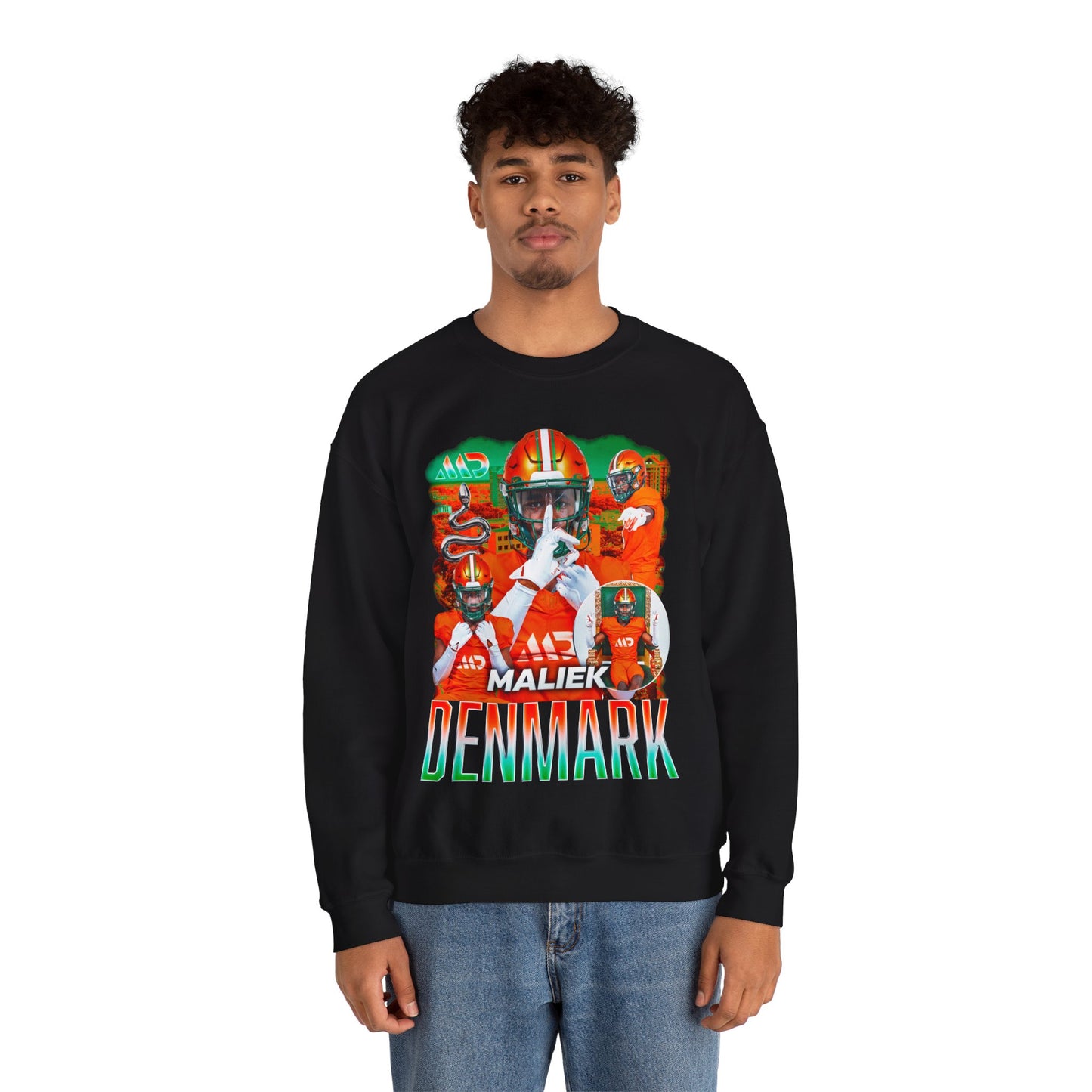 Maliek Denmark Crewneck Sweatshirt
