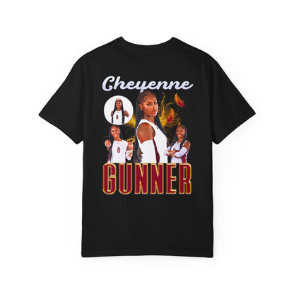 Cheyenne Gunner Logo Front & Back Premium Tee