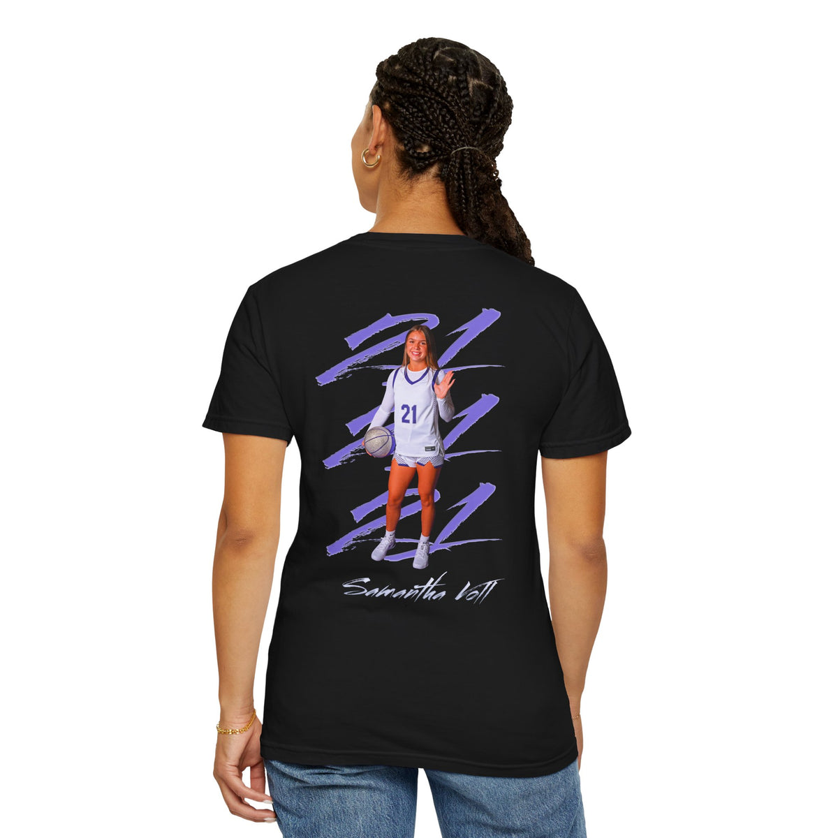 Samantha Voll Logo Front & Back Premium Tee