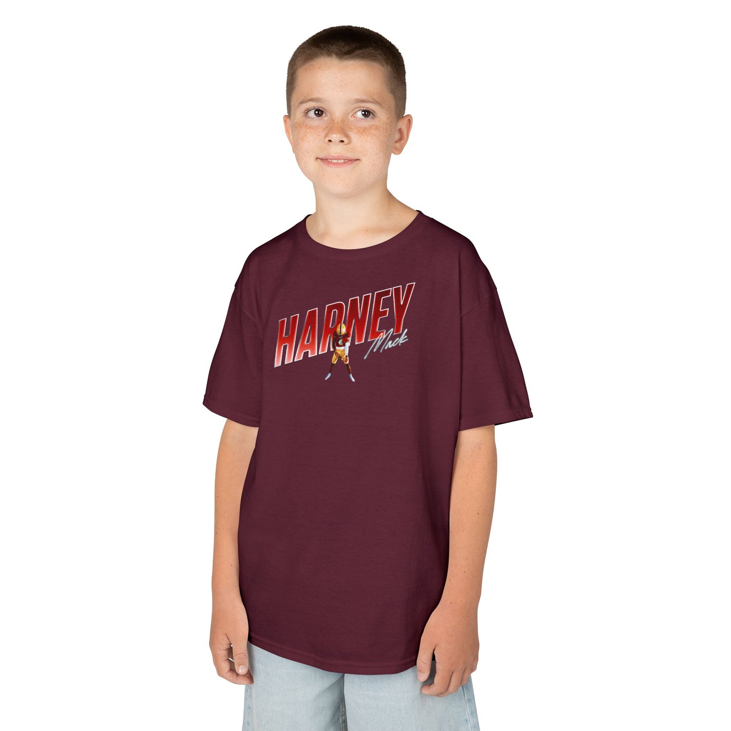 Mack Harney Cursive Combo Colored Kids Tee