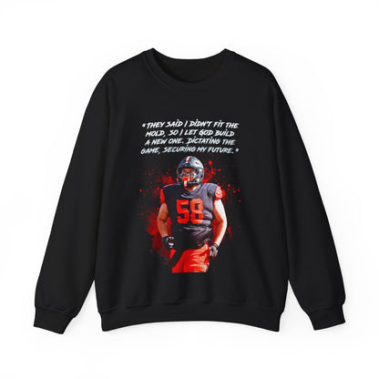 Lenard Alvarez Featured Quote Crewneck Sweatshirt