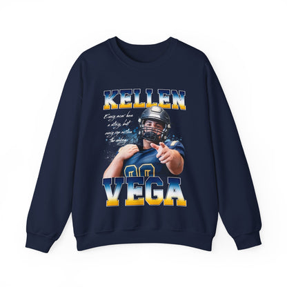 Kellen Vega Featured Quote Crewneck Sweatshirt