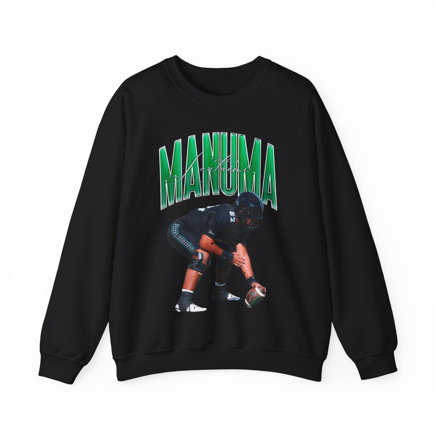 Lautaimi Manuma Curved Combo Colored Crewneck Sweatshirt