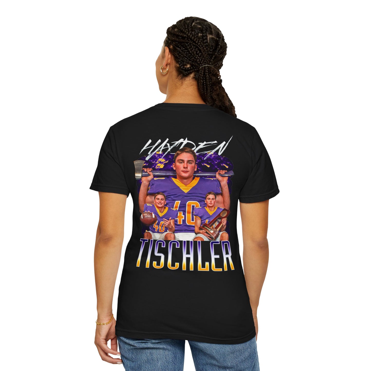 Hayden Tischler Logo Front & Back Premium Tee