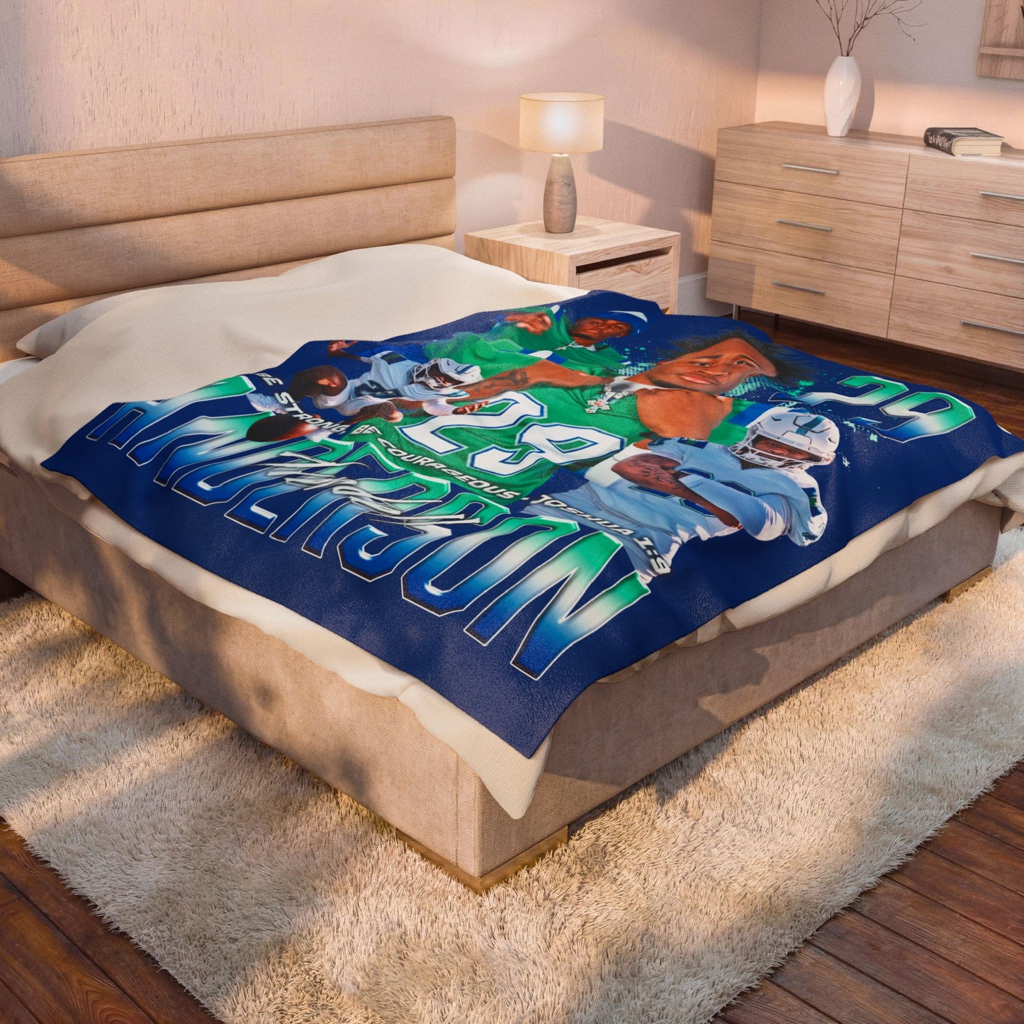Trendell Anderson 60"-80" Plush Blanket