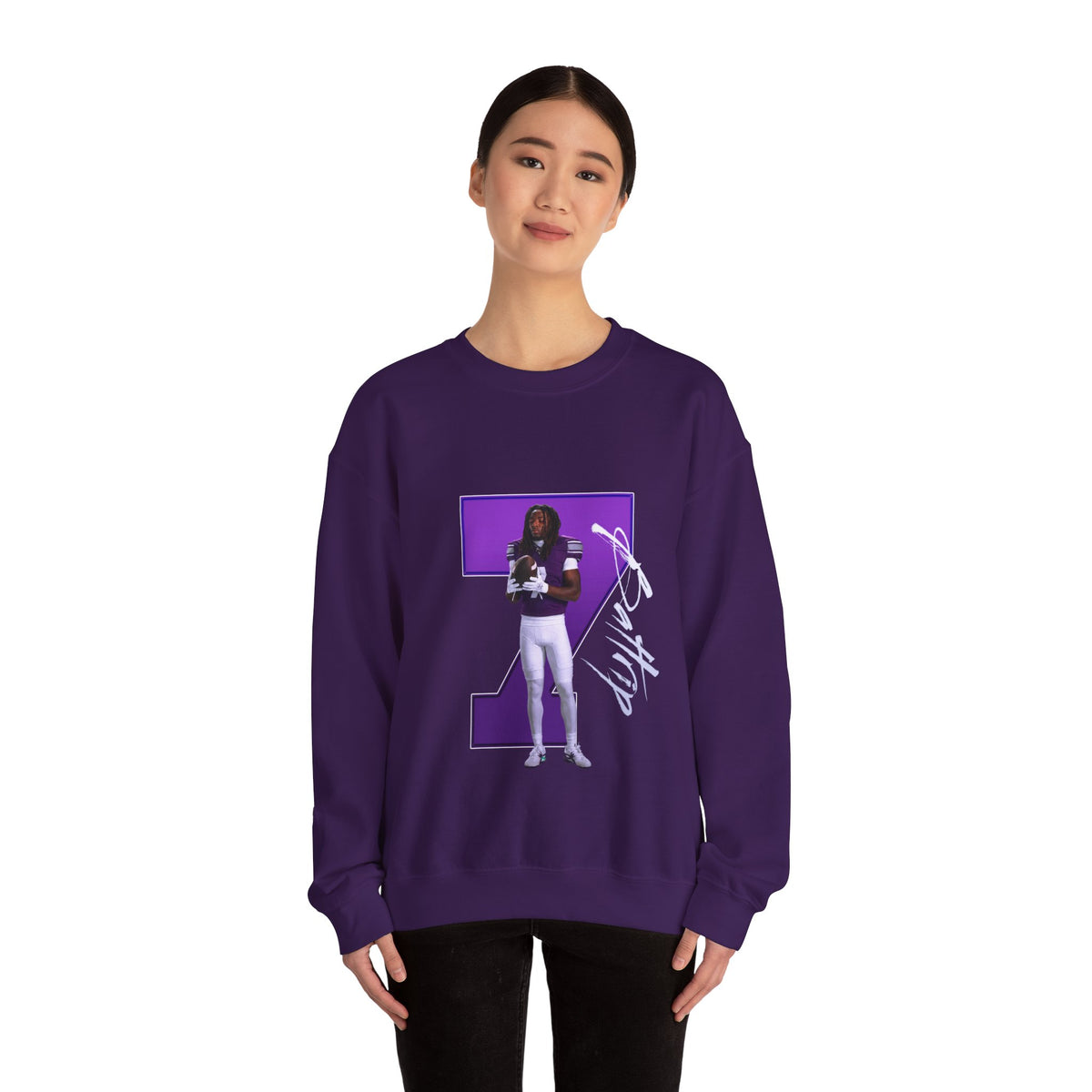 Raydrian Baltrip Player Icon Number Crewneck Sweatshirt