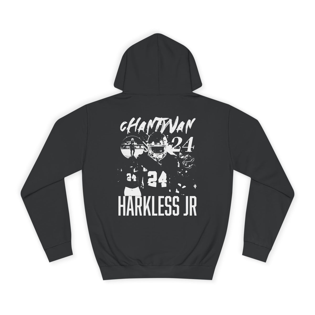 Chantwan Harkless Jr. Vintage Blackout Premium Hoodie