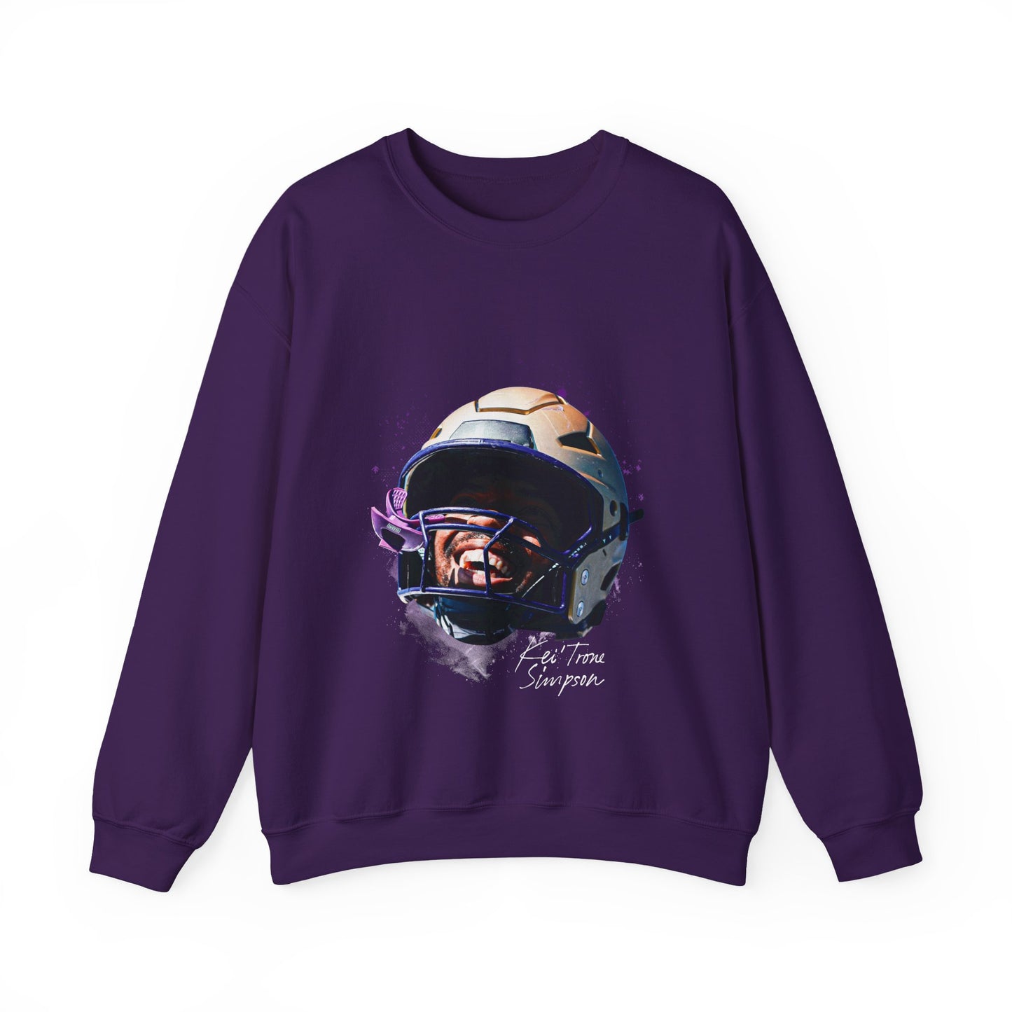 Kei'Trone Simpson Big Head Crewneck Sweatshirt