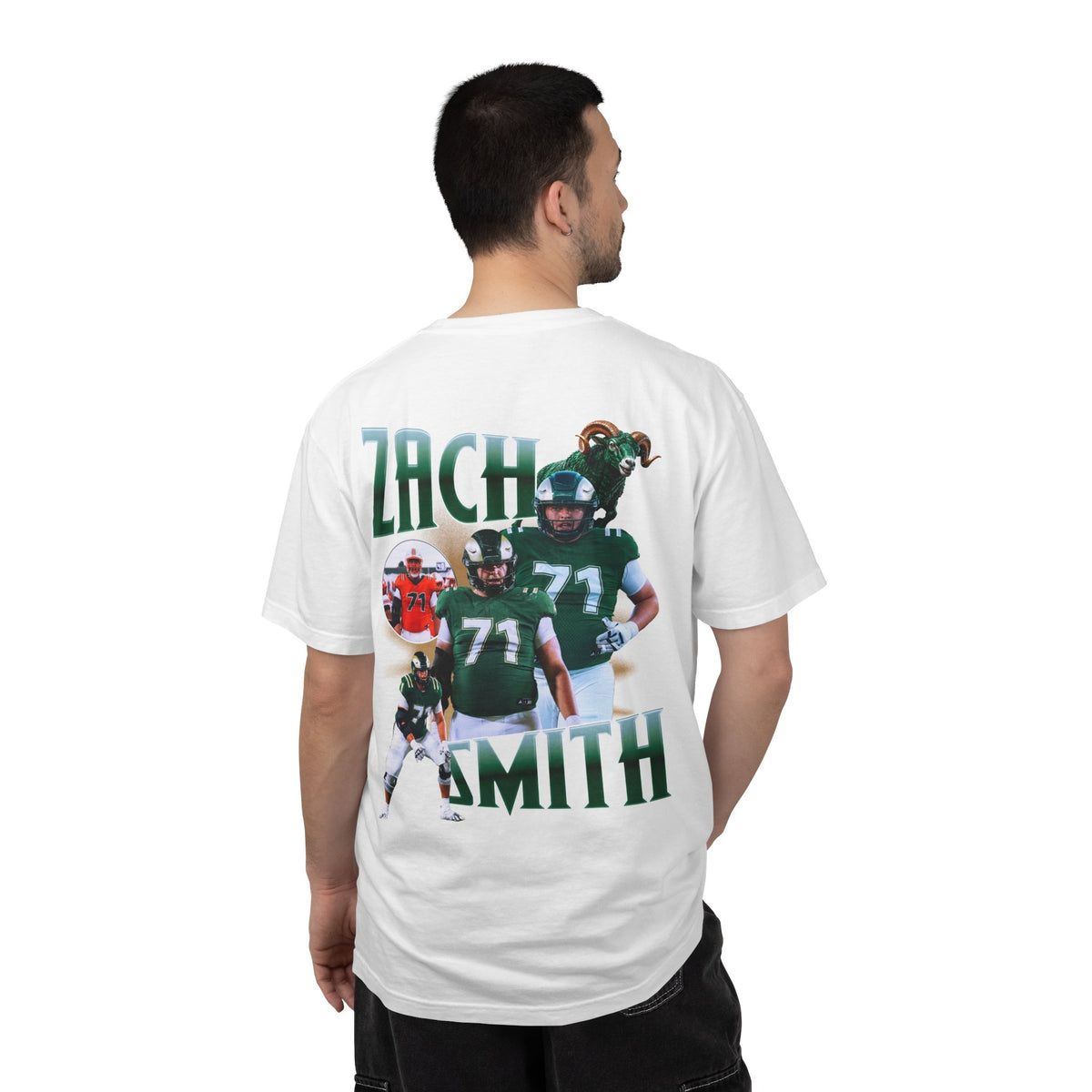 Zach Smith Logo Front & Back Premium Tee