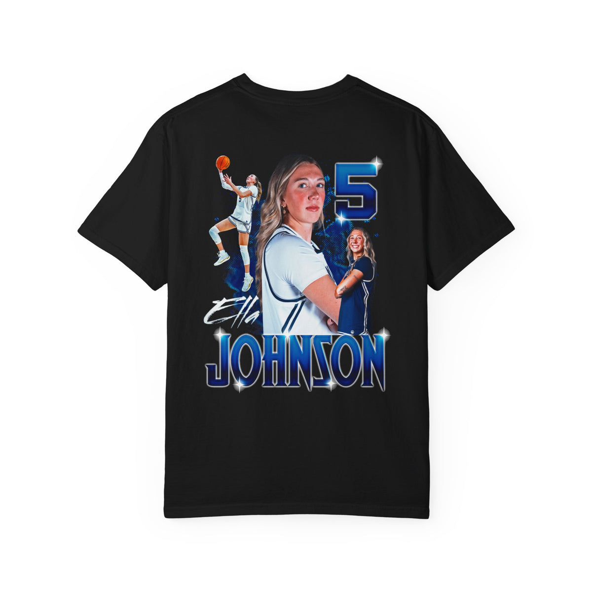 Ella Johnson Logo Front & Back Premium Tee