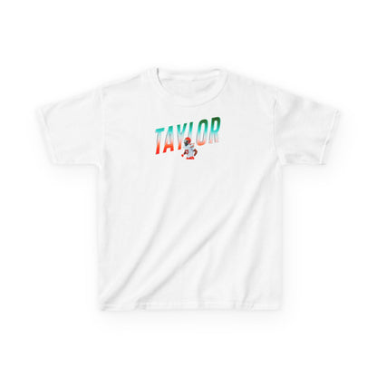 Kj Taylor Cursive Combo Kids Tee