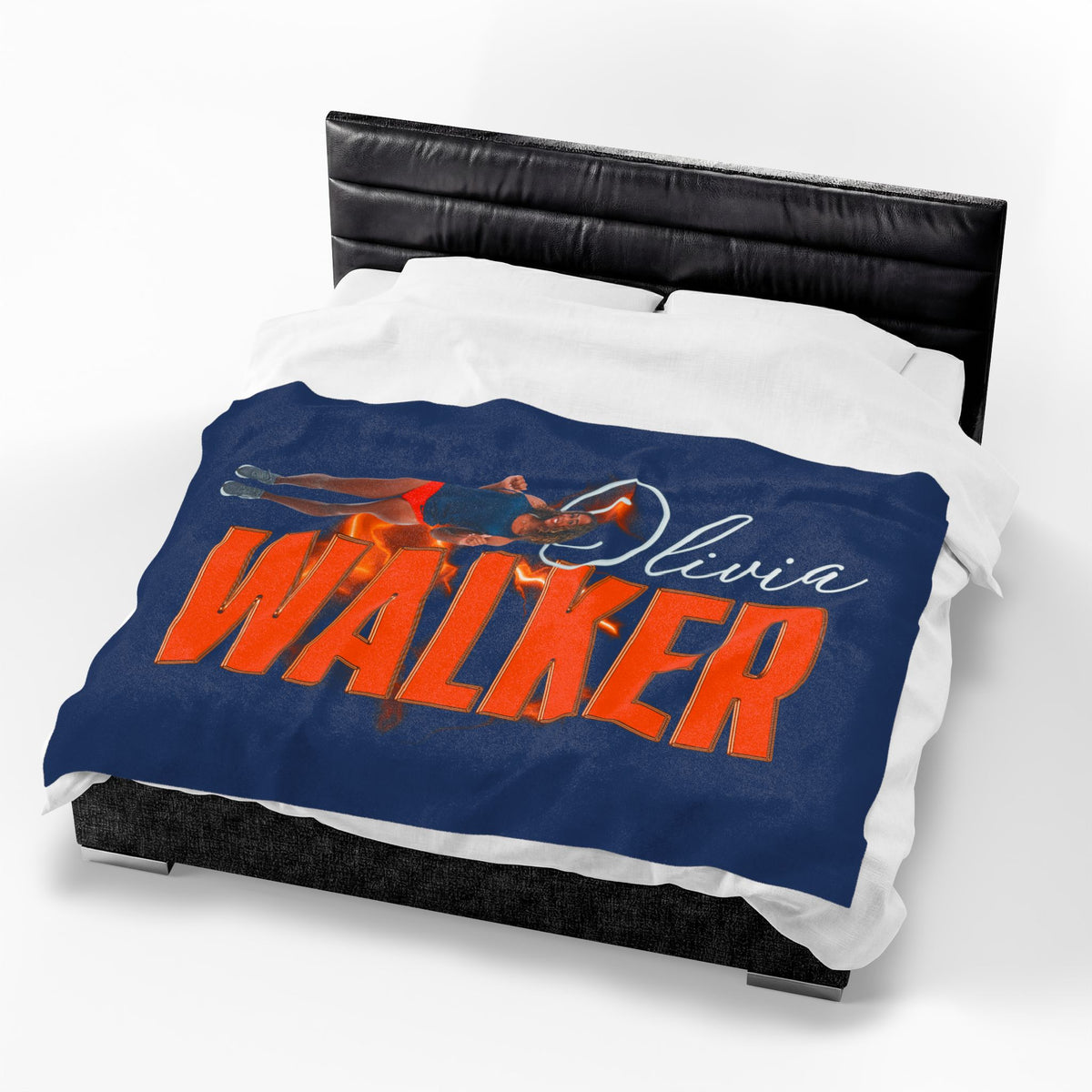 Olivia Walker 60"-80" Plush Blanket