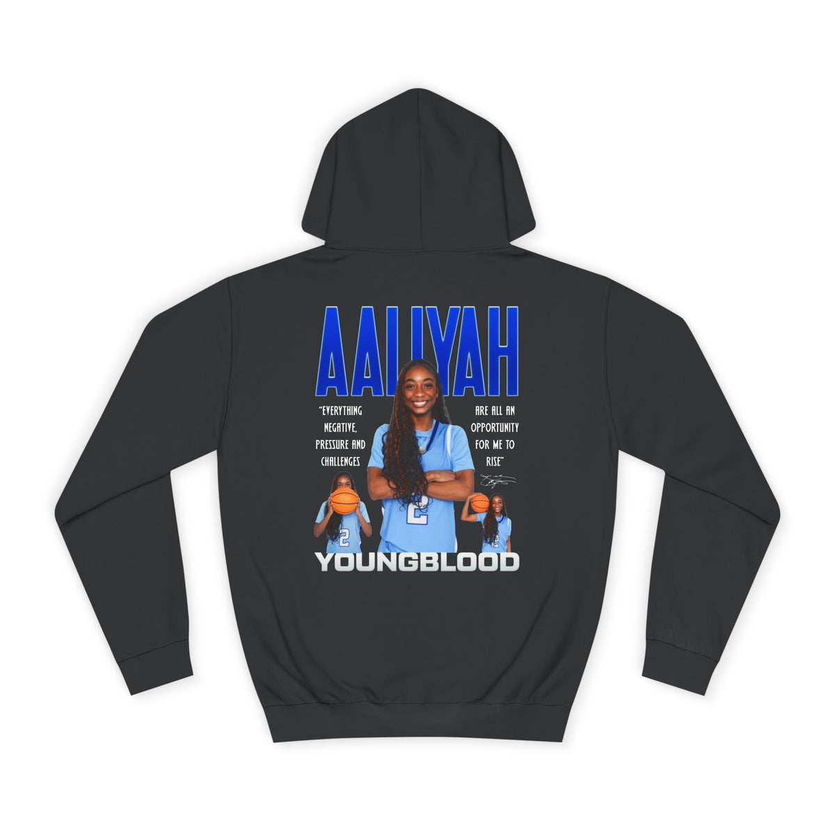 Aaliyah Youngblood Featured Quote Premium Hoodie