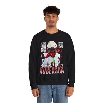Javion Roberson Featured Quote Crewneck Sweatshirt