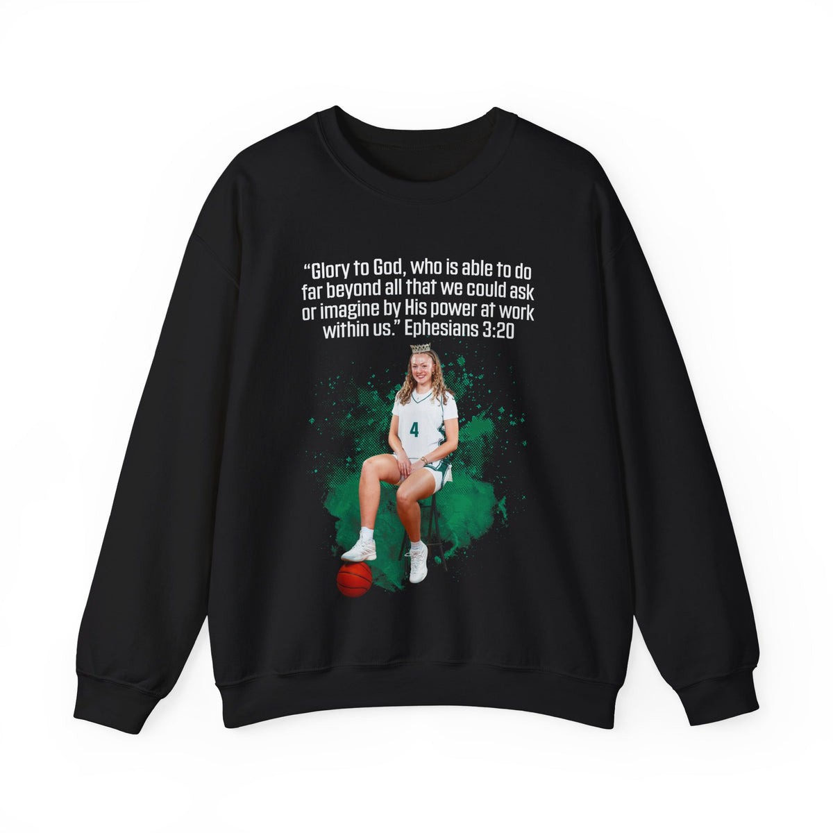 Molly Sisson Athlete Quote Crewneck Sweatshirt