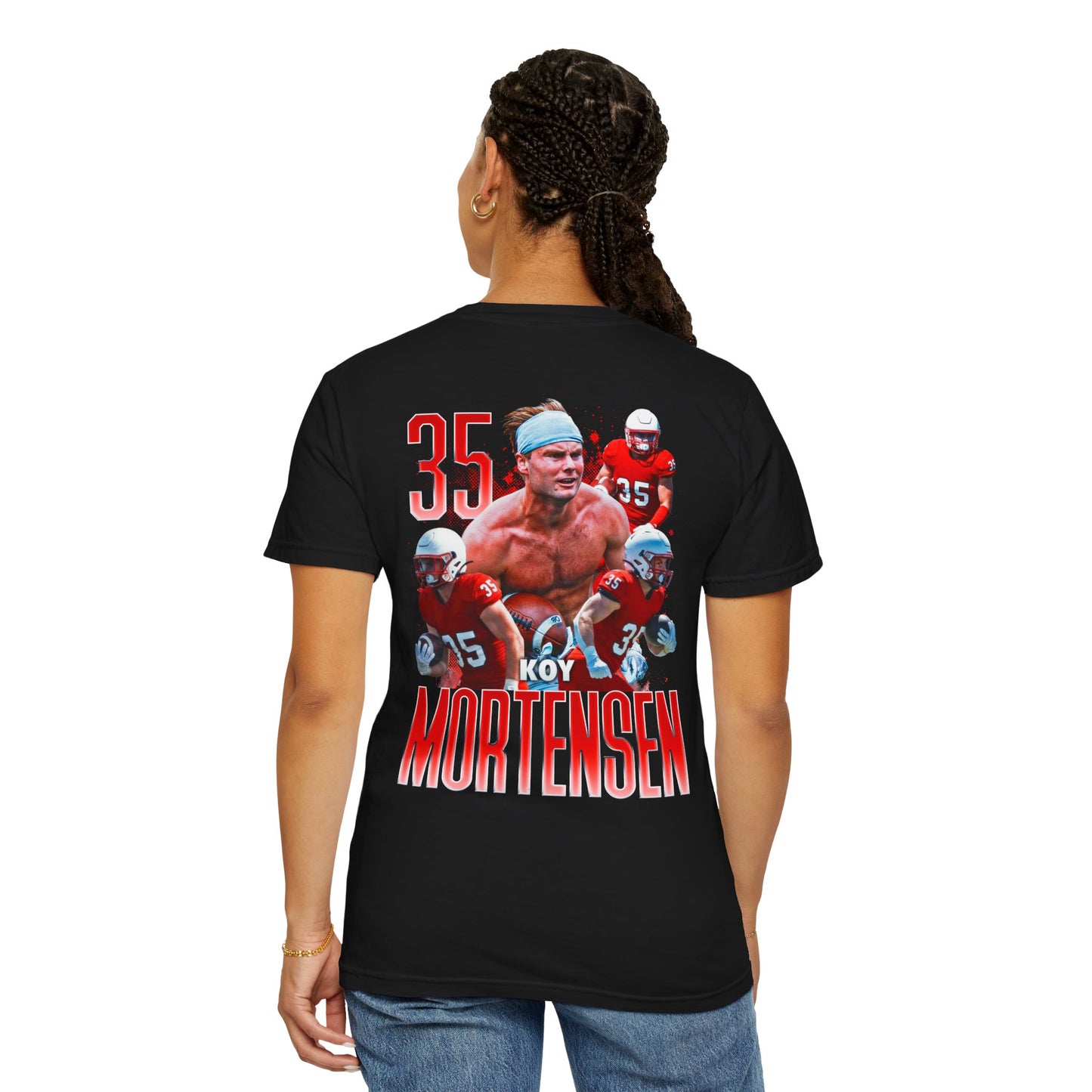 Koy Mortensen Logo Front & Back Premium Tee