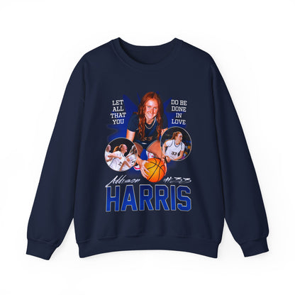 Addison Harris Featured Quote Crewneck Sweatshirt