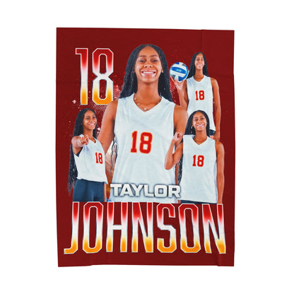 Taylor Johnson 60"-80" Plush Blanket