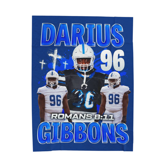 Darius Gibbons 60"-80" Plush Blanket
