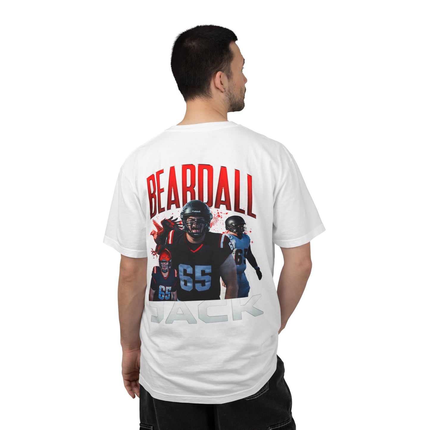 Jack Beardall Logo Front & Back Premium Tee