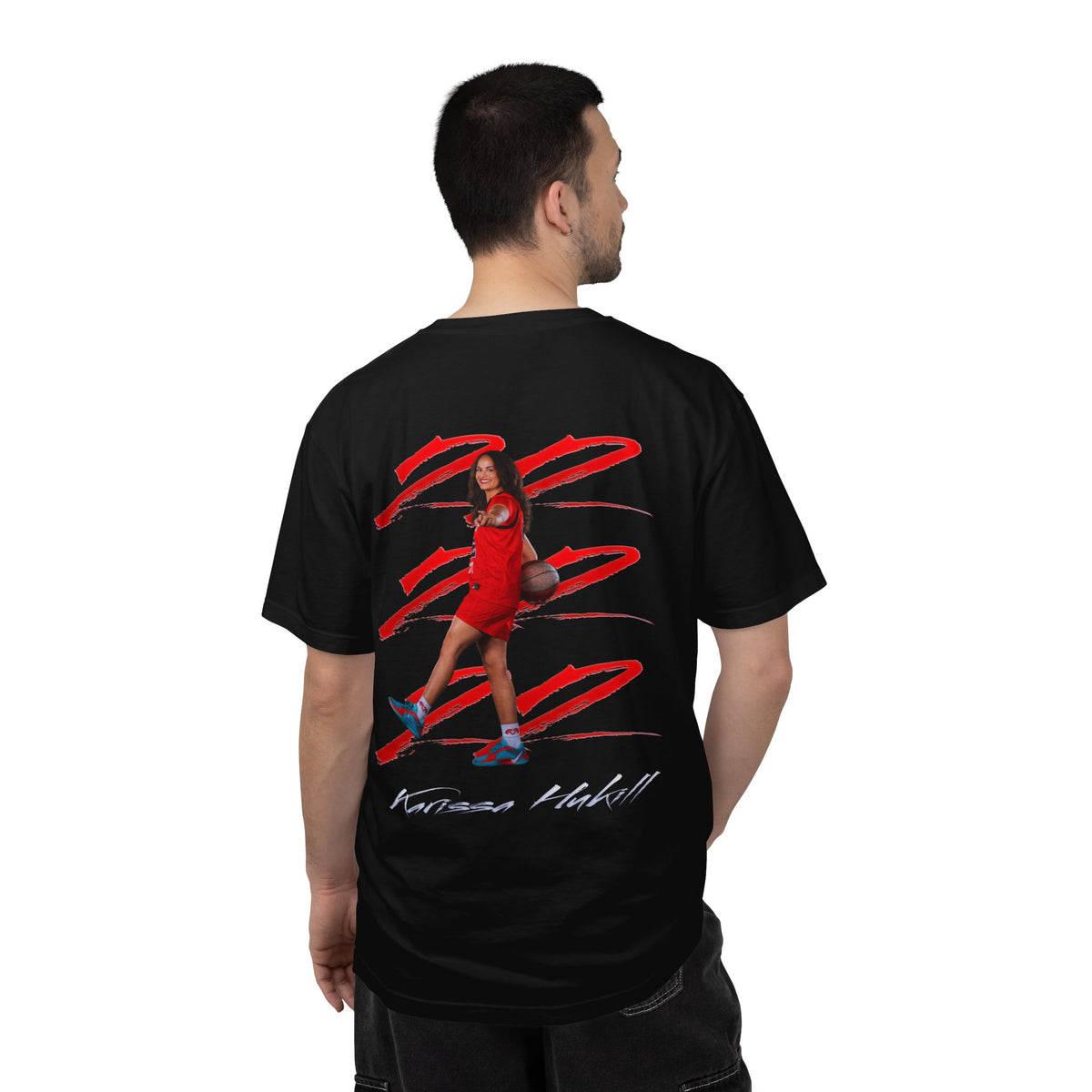 Karissa Hukill Logo Front & Back Premium Tee