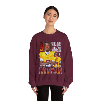 Preston Thompson Featured Quote Crewneck Sweatshirt