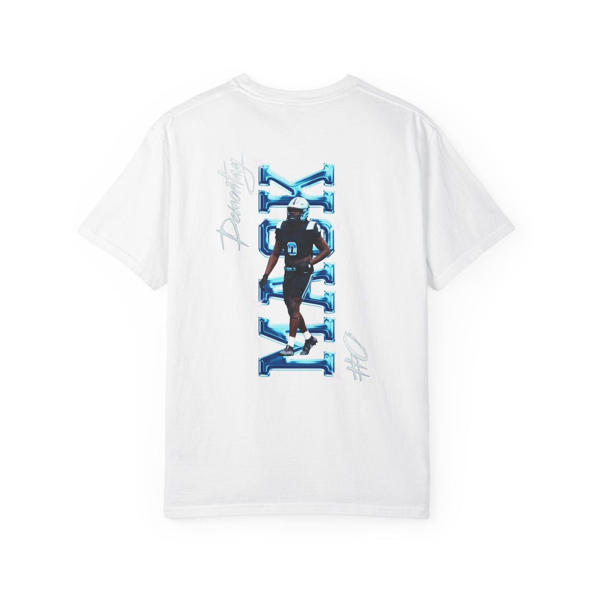 Demontay Mack Logo Front & Back Premium Tee