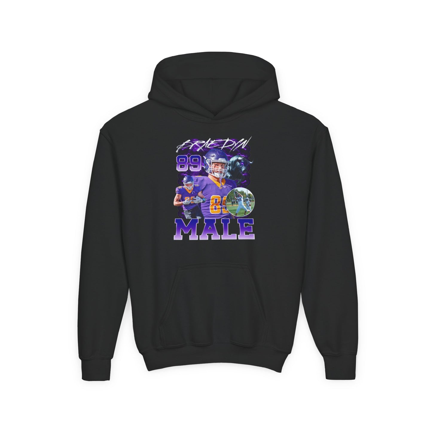 Braedyn Male Kids Hoodie