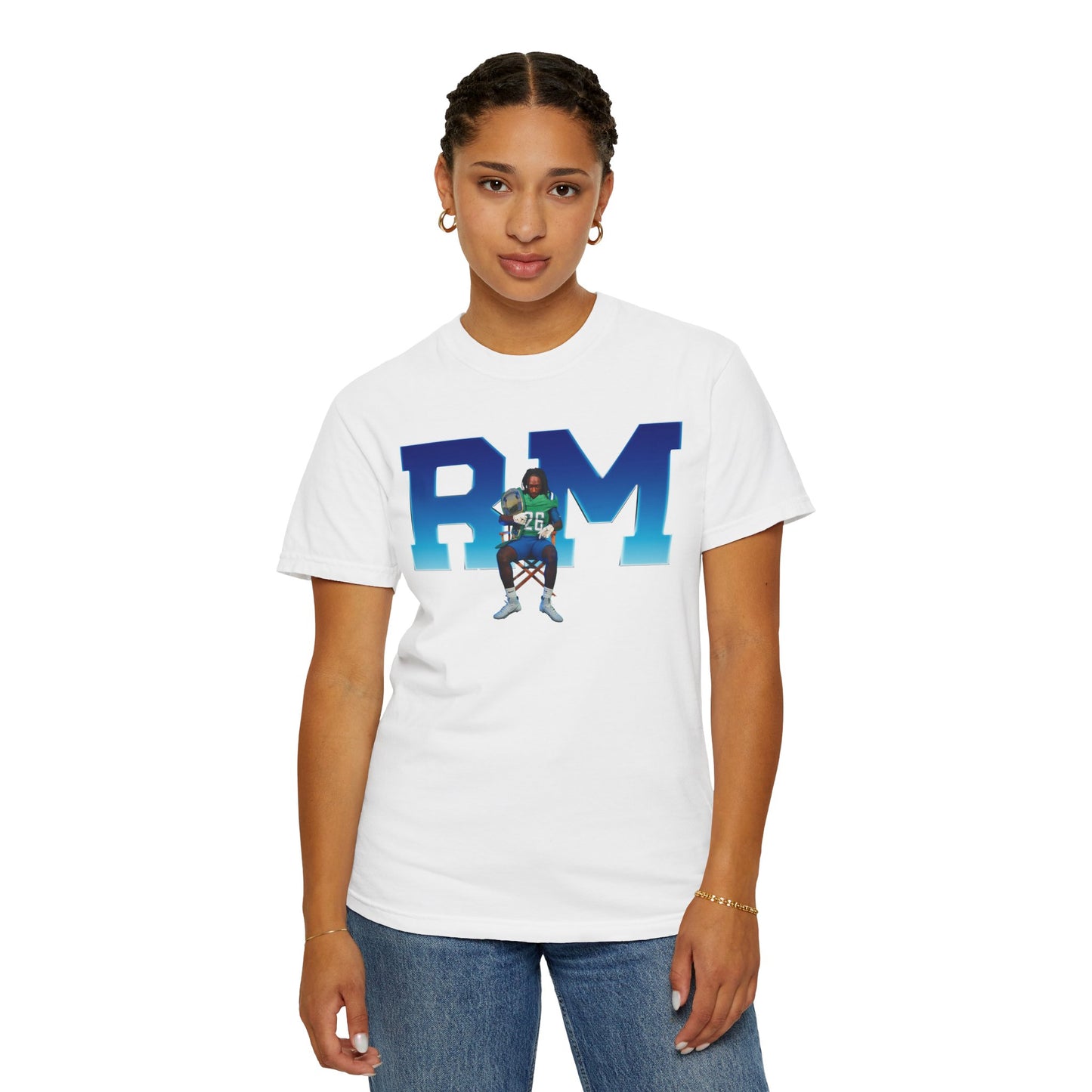 Roosevelt Miller Jr. Big Initials Colored Premium Tee