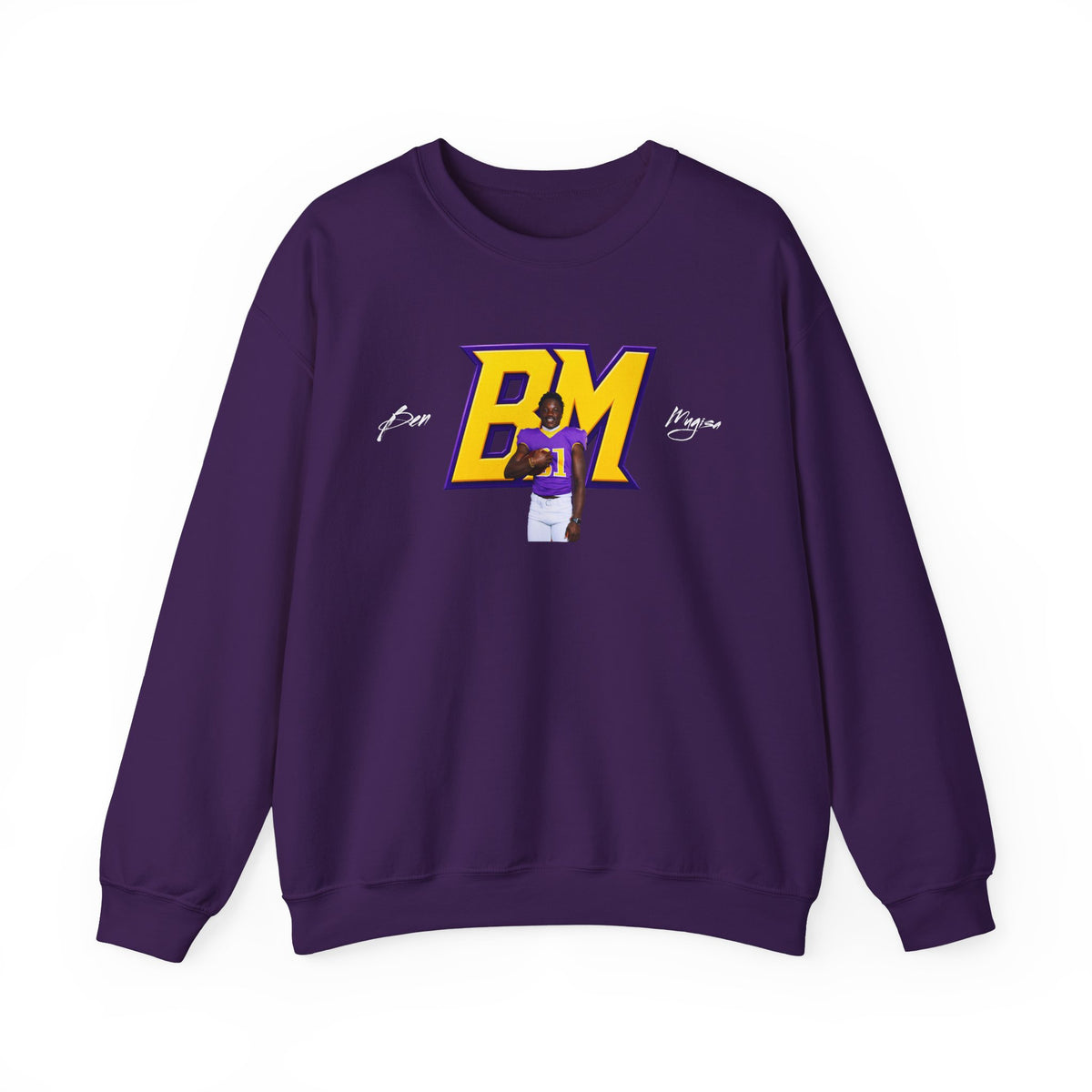 Ben Mugisa Featured Logo Crewneck Sweatshirt