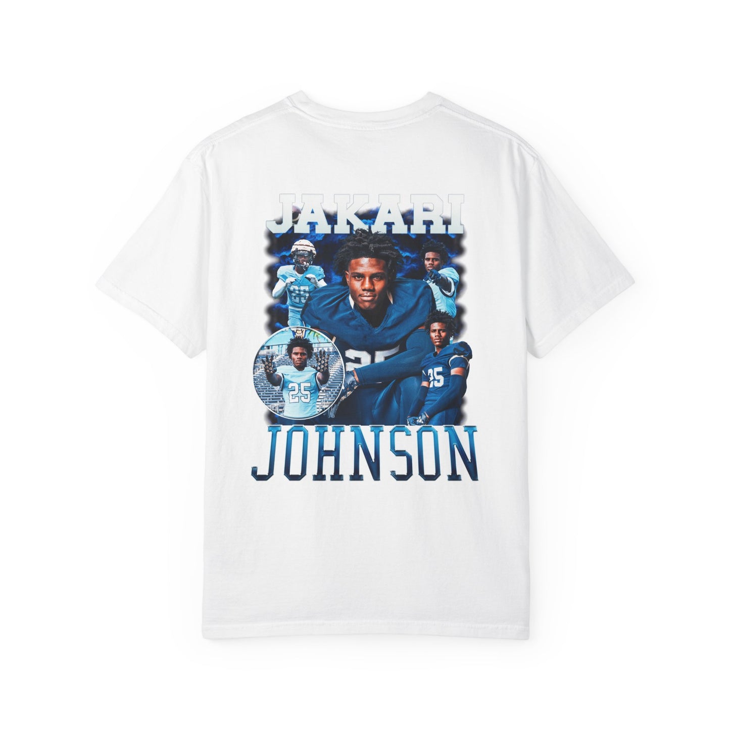 Jakari Johnson Logo Front & Back Premium Tee