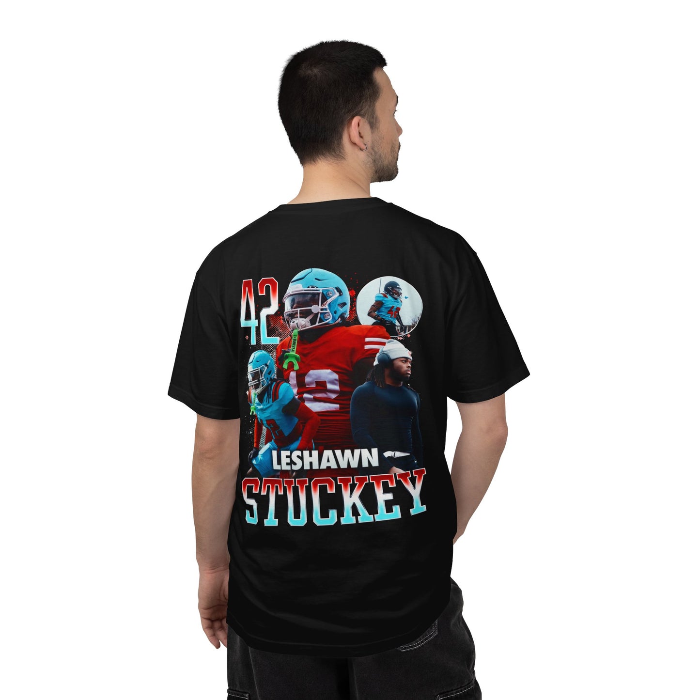 Leshawn Stuckey Logo Front & Back Premium Tee