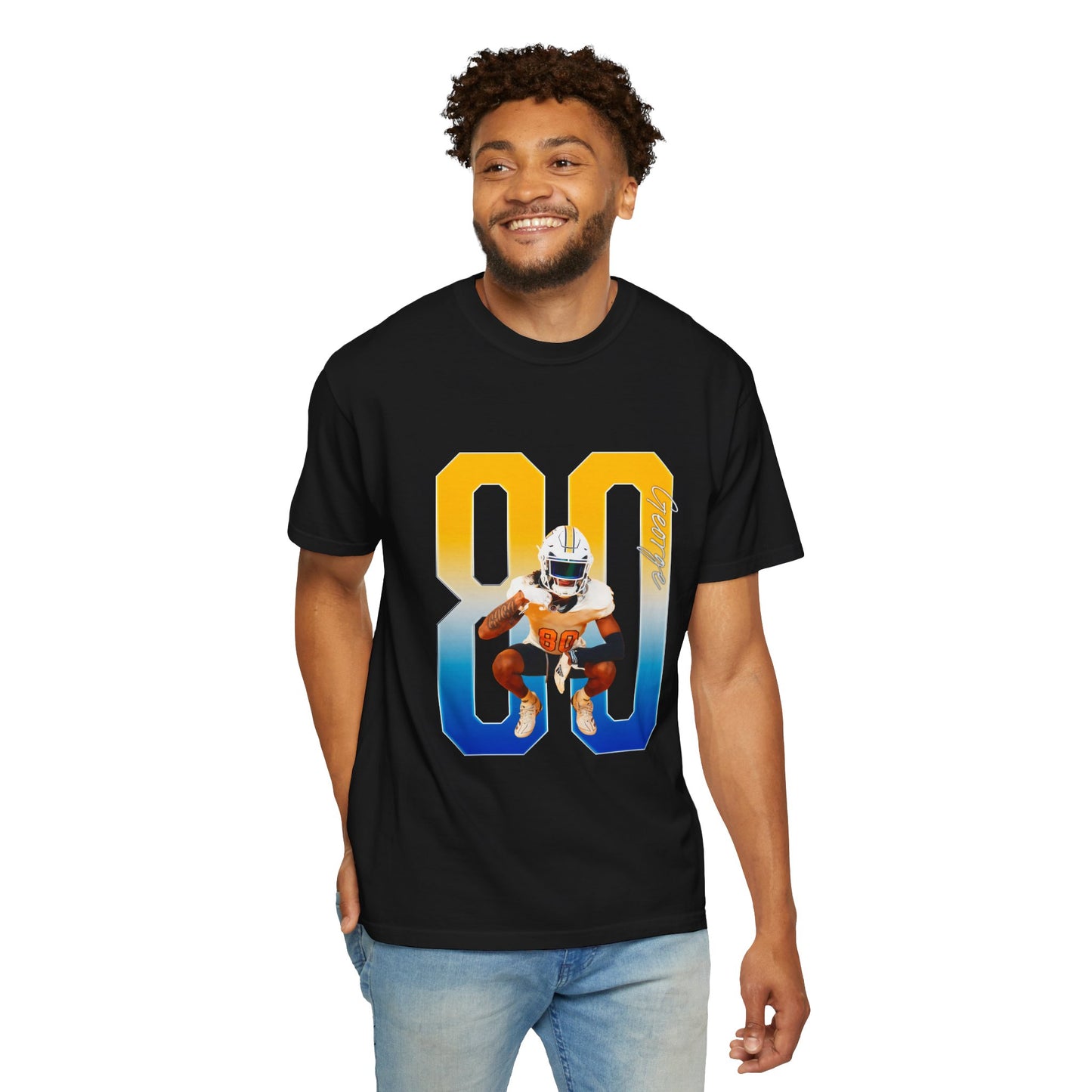 Jaden George Player Icon Number Premium Tee