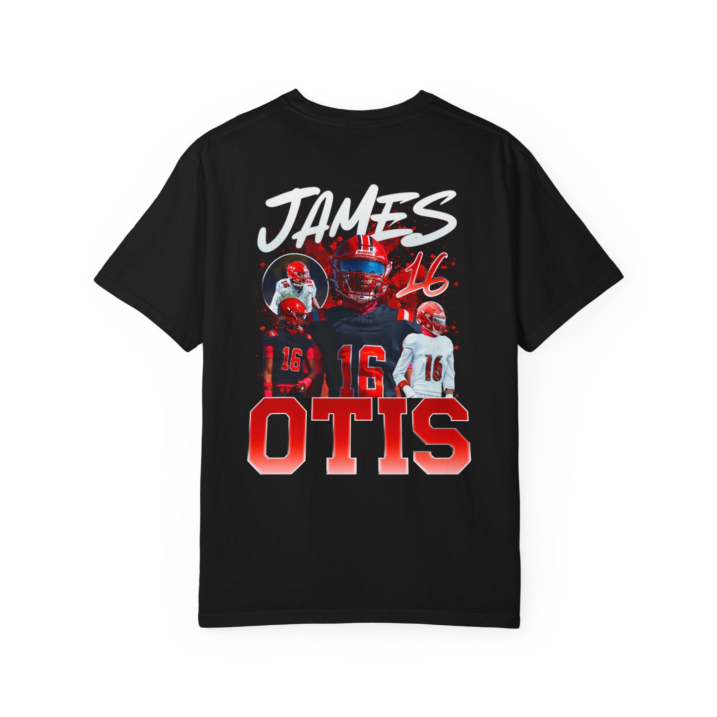 James Otis Logo Front & Back Premium Tee