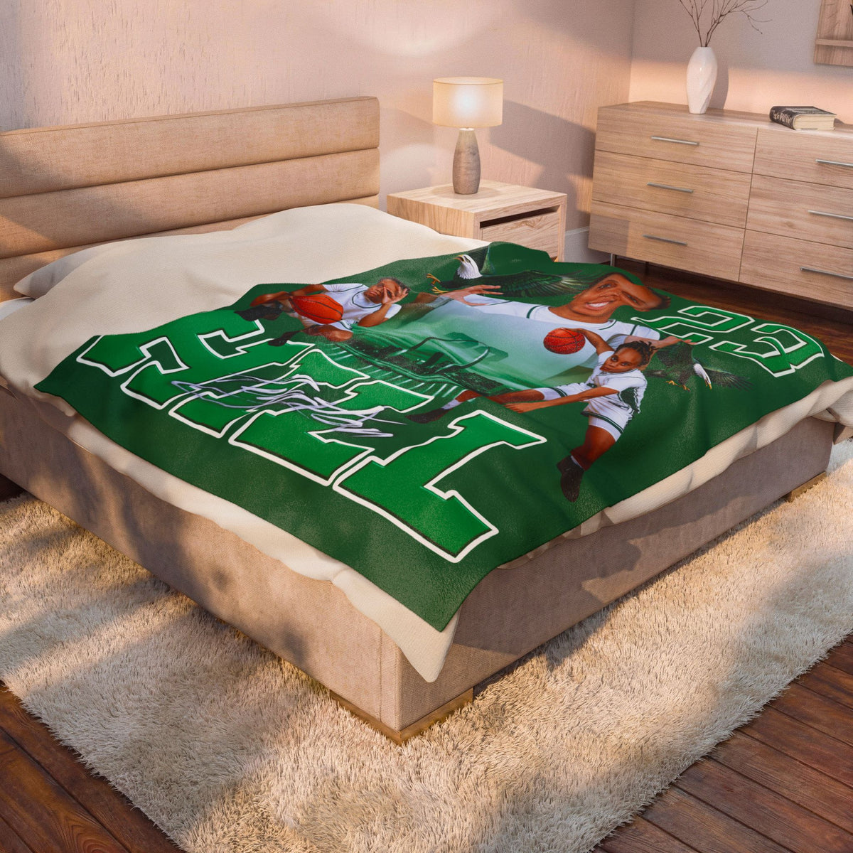 Peyton Hill 60"-80" Plush Blanket