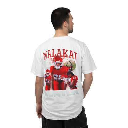 Malakai Sumter Logo Front & Back Premium Tee