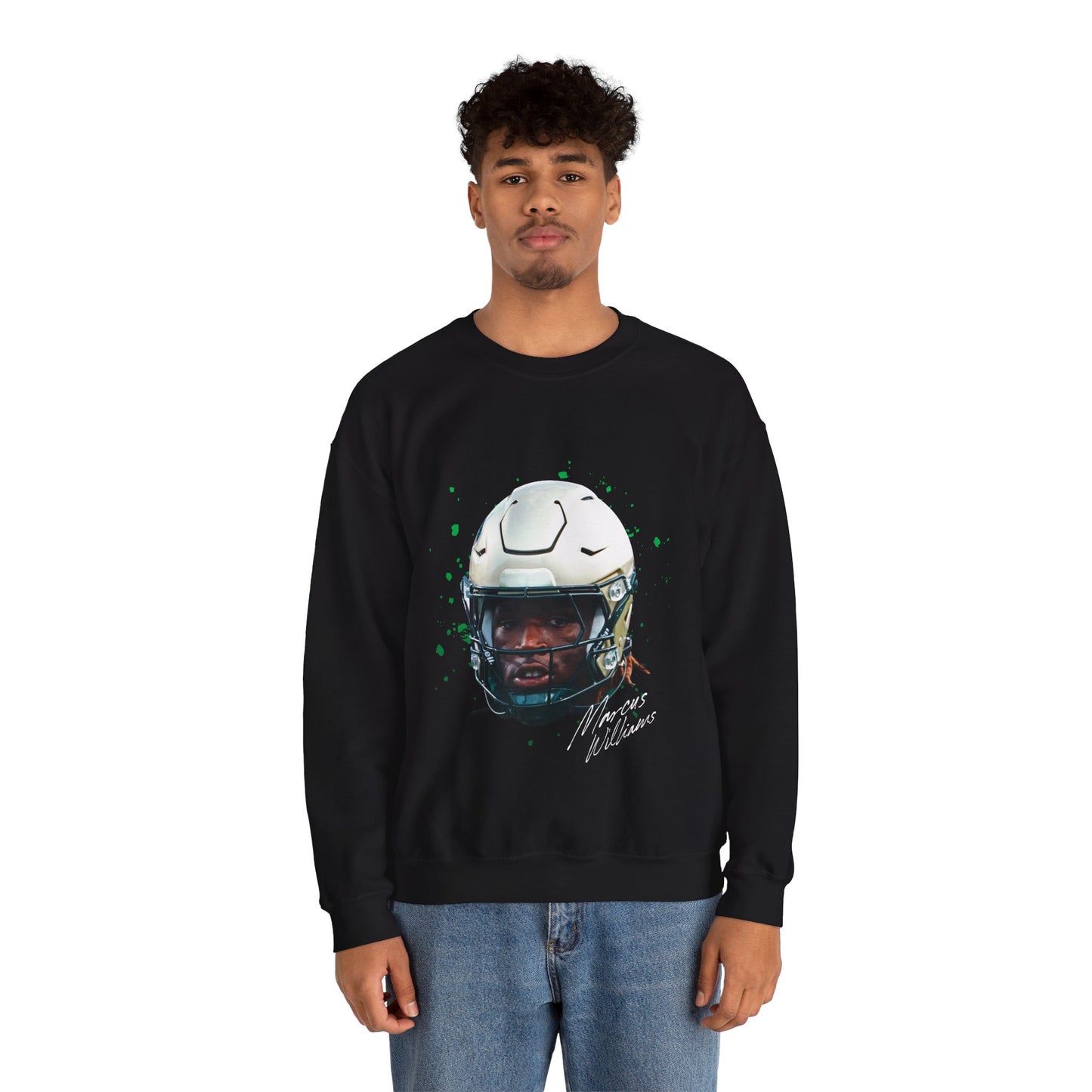 Marcus Williams Big Head Crewneck Sweatshirt