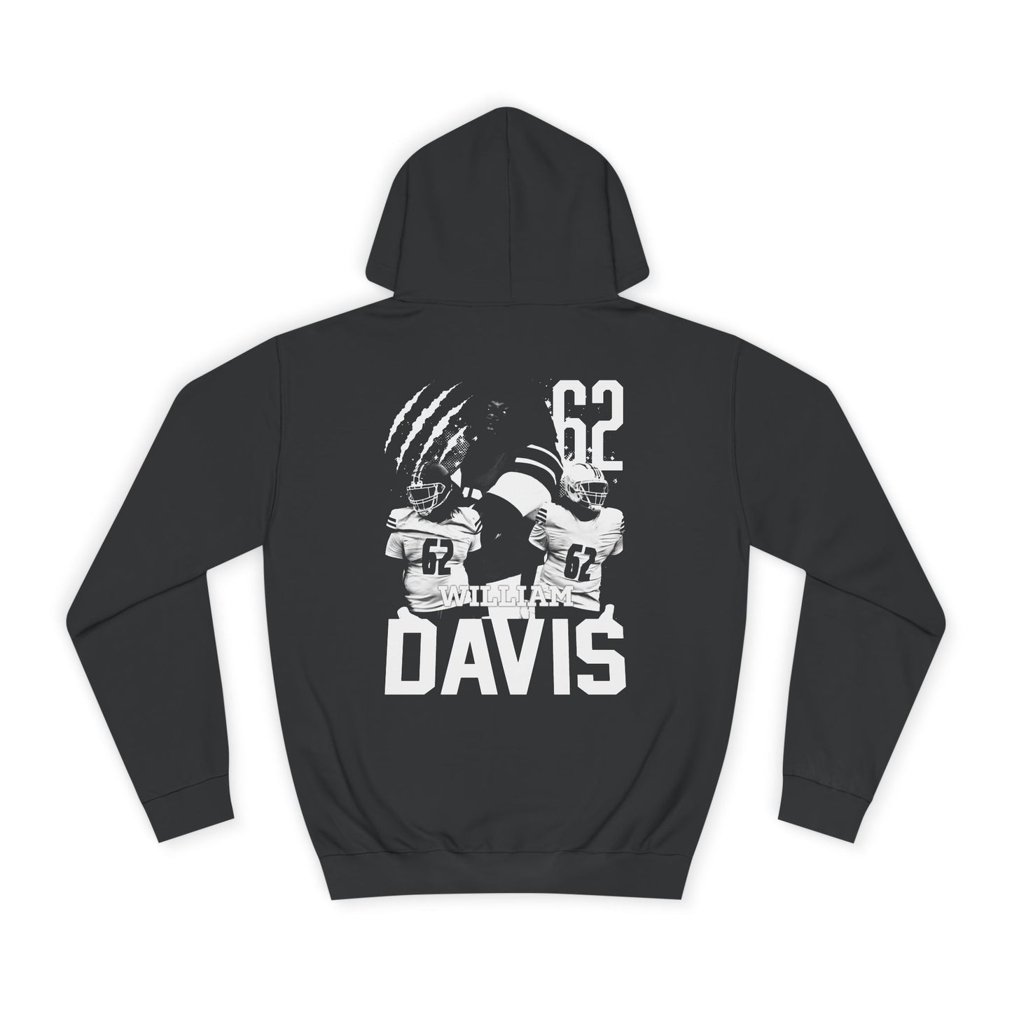 William Davis Vintage Blackout Premium Hoodie