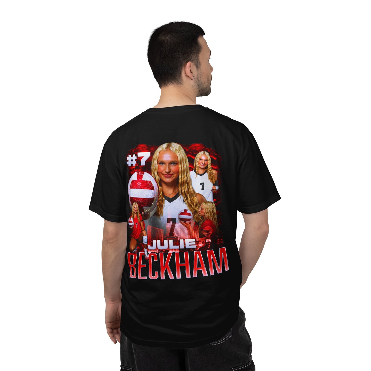 Julie Beckham Logo Front & Back Premium Tee