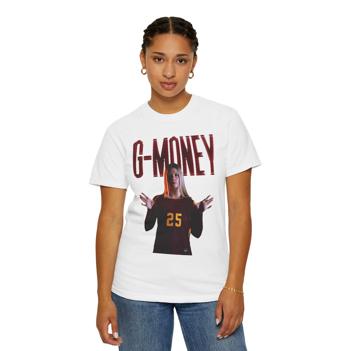 Grace Grocholski Athlete Glory Initials Premium Tee